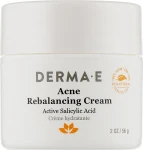 Derma E Увлажняющий крем с противовоспалительным комплексом Anti-Acne Rebalancing Cream Active Salicylic Acid