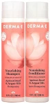 Derma E Набор для волос питательный (shm/296ml + cond/296ml)