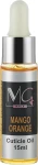 MG Nails Олія для кутикули з піпеткою Mango Orange Cuticle Oil