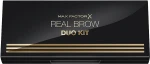 Max Factor Real Brow Duo Kit Набор для коррекции бровей - фото N2