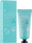 Mizon Зволожувальний крем для рук і ніг з гіалуроновою кислотою Hand and Foot Cream Hyaluronic Acid - фото N2