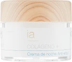 Interapothek Нічний антивіковий крем для обличчя з колагеном і вітаміном С Crema De Noche Anti-Edad Colageno + - фото N2