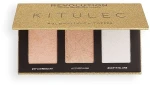 Makeup Revolution Набор Kitulec #GlowKitulca Highlighter Palette (2xhigh/palette/7.5g) - фото N2