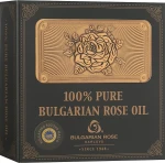 Bulgarian Rose Натуральное масло розы в деревянной коробке Oil - фото N3