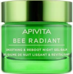 Apivita Нічний розгладжувальний гель-бальзам-детокс Bee Radiant Smoothing & Reboot Night Gel-Balm