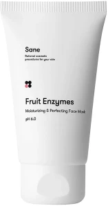 Sane Маска для лица с энзимами Fruit Enzymes Moisturizing & Perfecting Face Mask