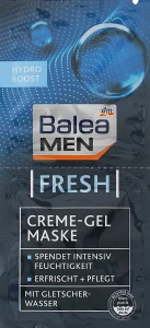 Balea Крем-гелева маска з льодовиковою водою Men Fresh Cream Gel Mask