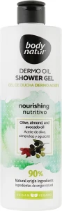 Body Natur Гель для душу з натуральними оліями Dermo Oil Nourishing Shower Gel