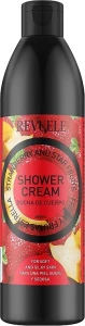 Revuele Крем-гель для душу Shower Cream Strawberry And Star Fruits