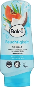 Balea Зволожувальний бальзам-ополіскувач для волосся Feuchtigkeit Mit Cocos-Duft