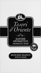 Tesori d’Oriente Твердое мыло "Белый мускус" Muschio Bianco Soap