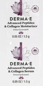 Derma E Набор пробников Skin Restore Set (cr/1.5g + serum/1.5g)