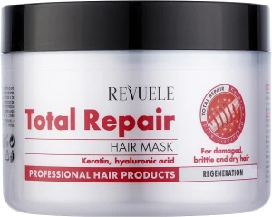 Revuele Відновлювальна маска для волосся Total Repair Professional Hair Mask