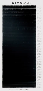 Divalashpro Ресницы для наращивания С 0.07 (7-14мм), 25 линий