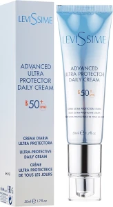 LeviSsime Солнцезащитный крем-гель для лица Advanced Ultra Protector Daily Cream SPF50