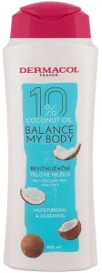 Dermacol Лосьйон для тіла з кокосовою олією Balance My Body Coconut Oil