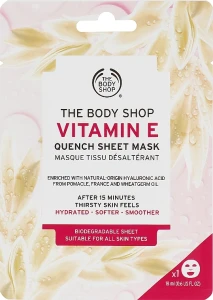 The Body Shop Тканинна маска "Вітамін Е" Vitamin E Quench Sheet Mask