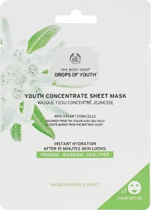 The Body Shop Тканинна маска для обличчя Youth Concentrate Sheet Mask