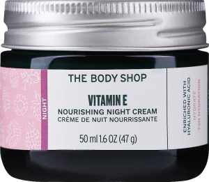 The Body Shop Питательный ночной крем для лица "Витамин Е" Vitamin E Nourishing Night Cream
