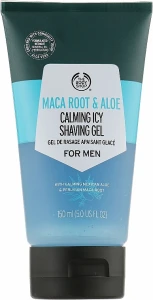 The Body Shop Заспокійливий гель для гоління "Корінь макі й алое" Maca Root & Aloe Calming Icy Shaving Gel