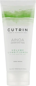 Cutrin Кондиционер для придания объема нормальным и тонким волосам Ainoa Volume Conditioner