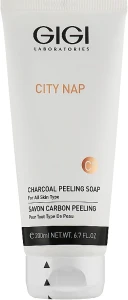 Gigi Карбонове мило-скраб City Nap Charcoal Peeling Soap