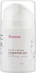 Massena Крем для лица с коэнзимом Face Cream Coenzyme Q10 Anti-Age Coenzyme Q10-Vitamin E