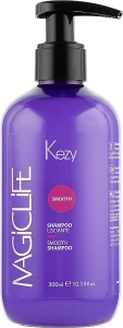 Kezy Шампунь "Разглаживающий" для вьющихся и непослушных волос Magic Life Smooth Shampoo
