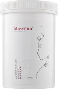 Massena Альгінатна маска для обличчя з ензимами папаї Alginate Mask Classic Papaya