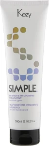 Kezy Маска інтенсивного зволоження для глибокого відновлення волосся Simple Intensivet Mask