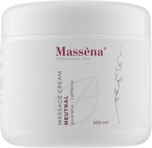 Massena Нейтральный массажный крем для тела Neutral Massage Cream