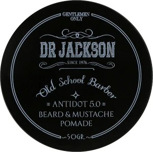 Dr Jackson Воск для бороды и усов Gentlemen Only Old School Barber Antidot 5.0 Beard & Mustache Pomade