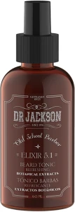 Dr Jackson Дезінфікувальний тонік для бороди Gentlemen Only Old School Barber Elixir 5.1 Beard Tonic Refreshing
