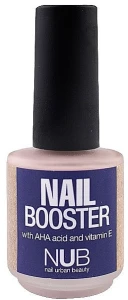 NUB Средство для укрепления ногтей с АНА-кислотами и витамином Е Nail Booster