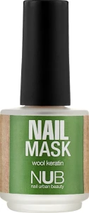 NUB Укрепляющая маска для ногтей с кератином шерсти Nail Mask