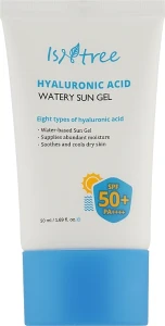 IsNtree Гель солнцезащитный увлажняющий Hyaluronic Acid Watery Sun Gel SPF 50+ PA++++