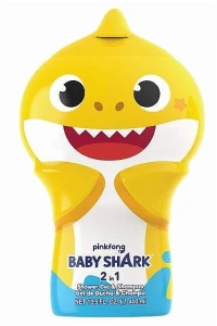 Air-Val International Шампунь-гель для душу 2D Baby Shark Shower Gel & Shampoo 2D
