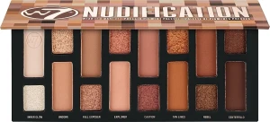 W7 Nudification Pressed Pigment Palette Палетка тіней