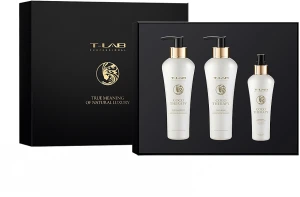 T-LAB Professional Набір Blond Ambition Ritual (shmp/300ml + cond/300ml + h/elixir/150ml)