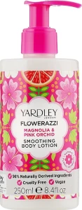 Yardley Лосьон для тела Flowerazzi Magnolia & Pink Orchid Smoothing Body Lotion