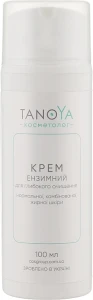 Tanoya Крем ензимний для глибокого очищення нормальної, комбінованої, жирної шкіри Косметолог