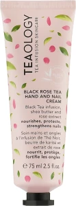 Teaology Крем для рук и ногтей черная роза Black Rose Tea Hand & Nail Cream