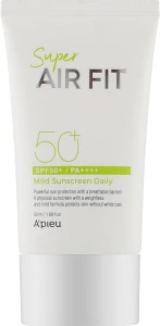A'pieu Сонцезахисний крем Super Air Fit Mild Sunscreen Daily SPF50+ PA++++