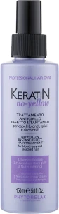 Phytorelax Laboratories Антижелтая маска-спрей для светлых волос Keratin No-Yellow Instant Efect Hair Treatment