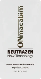 Onmacabim Відновлювальний гель з ліфтинг-ефектом Neutrazen Recover Gel (пробник), 2ml