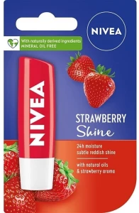 Nivea Бальзам для губ "Полуниця" Strawberry Shine
