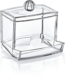 BoxUp Контейнер под ватные палочки 8,8x10,5x6 см, прозрачный