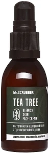 Mr.Scrubber Крем для обличчя з гідролатом чайного дерева Tea Tree Blemish Skin Face Cream