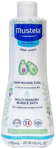 Mustela Пена для ванны c авокадо Bebe Avocado Multi-Sensory Bubble Bath