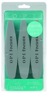 O.P.I Набор пилочек для ногтей 400/800/1200 грит. Finisher Phat File